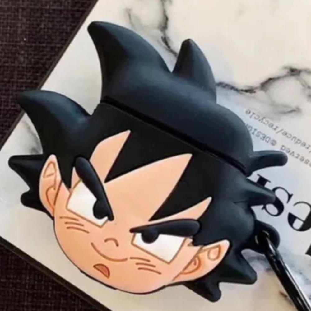 Dragon Ball Goku Airpod Case 3D Silicone for Apple Airpod Gen 1 & 2